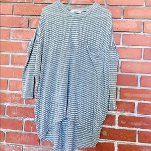Stripped Carly Jean LA Long Sleeve Top - Small